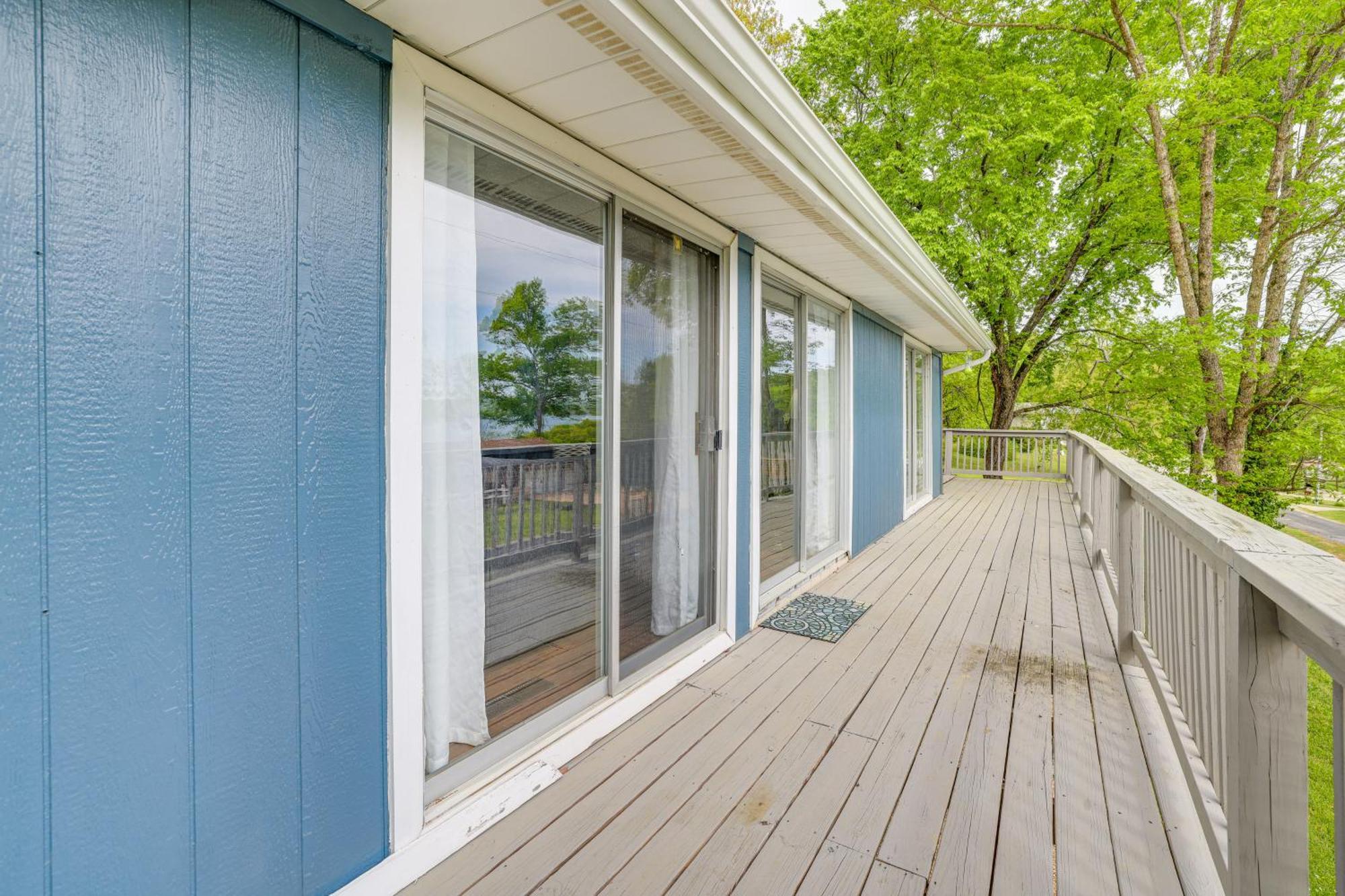 Shell Knob Home With Deck And Table Rock Lake View Exteriör bild