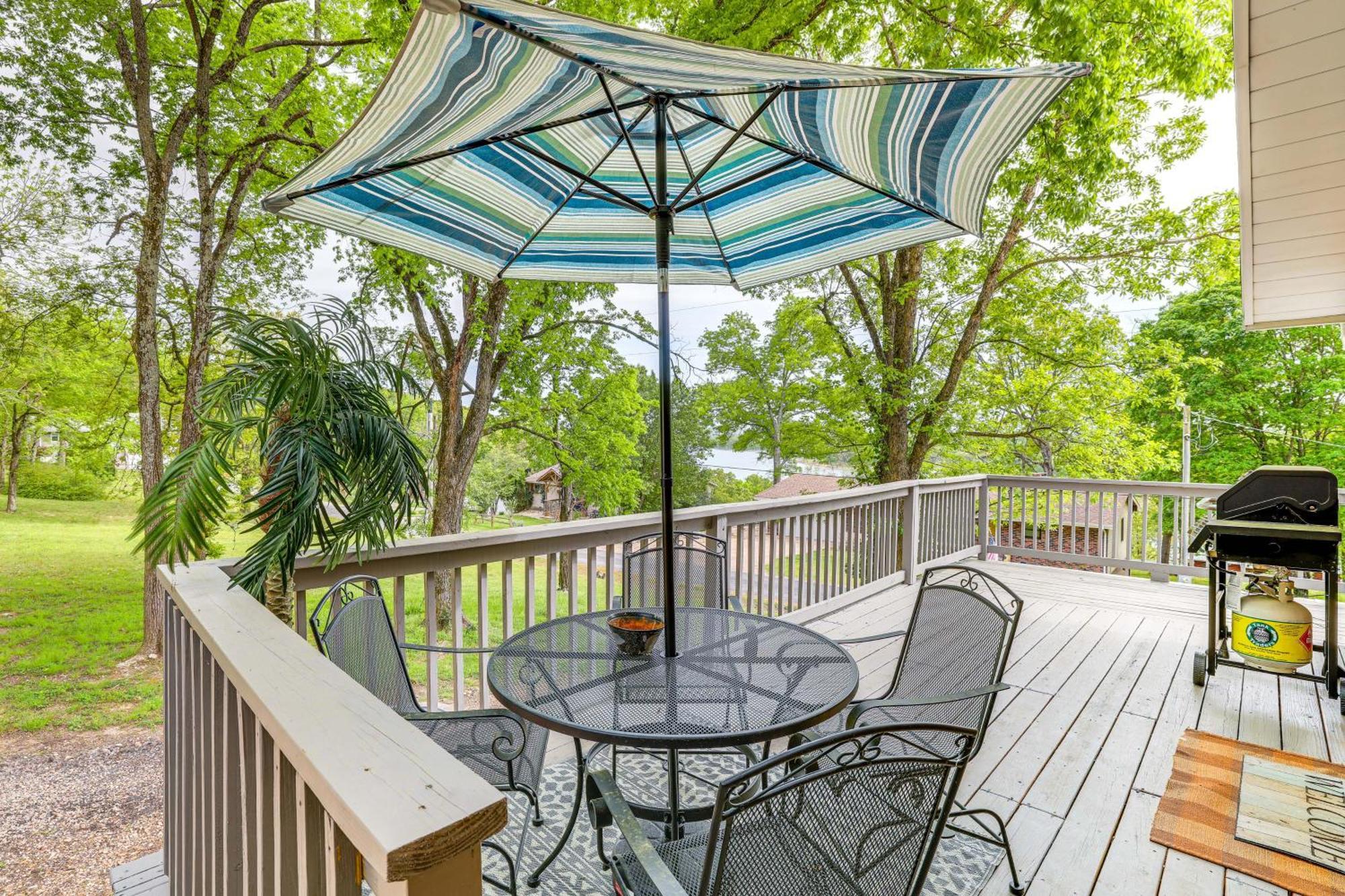 Shell Knob Home With Deck And Table Rock Lake View Exteriör bild