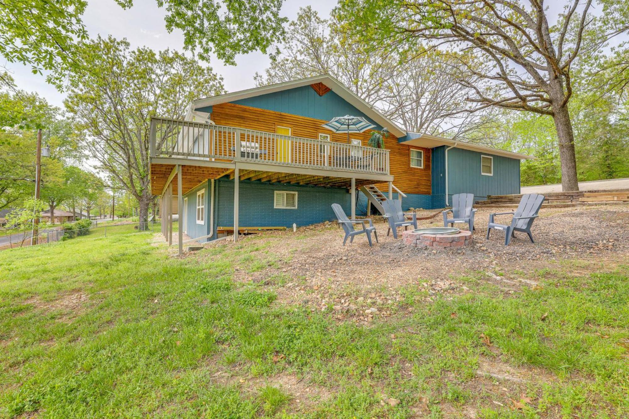 Shell Knob Home With Deck And Table Rock Lake View Exteriör bild